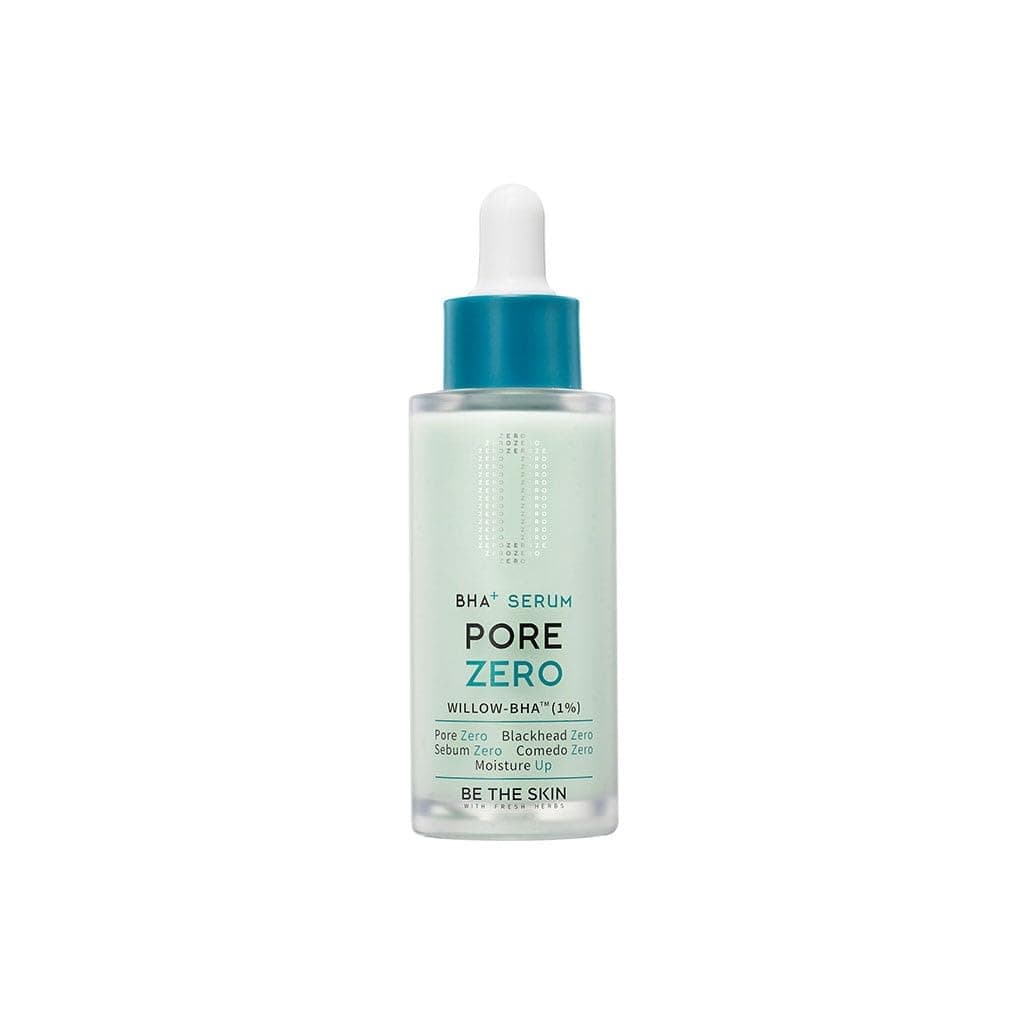 BE THE SKIN BHA+ Pore Zero Serum 1.01 fl oz / 30 ml | Facial serum for pore care and sebum control | For sensitive and combination skin