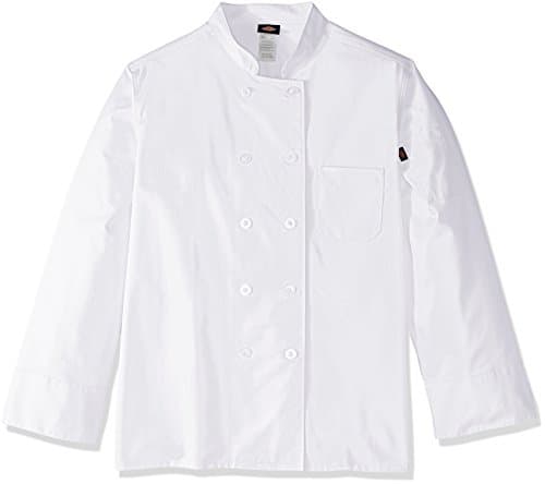 Dickies Chef Women's Classic Coat Plus Size, White, XX-Large