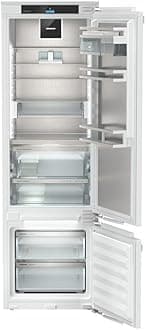 Peak ICbc 5182 254 Litre Capacity 80/20 Split Bio Fresh Smart Frost Bio Fresh Built in Integrated Fridge Freezer - White - C Rated - 178cm High - 56cm Wide - 55cm Depth