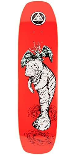 Welcome Mermaid on Wormtail Skateboard Deck - 8.4"
