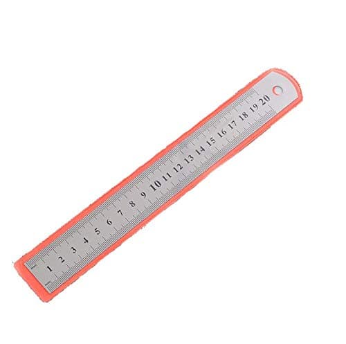 Yikasin Ruler Steel Rule (20cm/8inch)