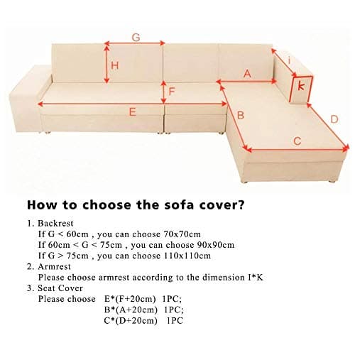 Sofa Slipcovers,Sofa Cushion Non-Slip Modern Home Sofa Cover Four Seasons Universal@Sky Blue_80*210Cm(1Pcs)