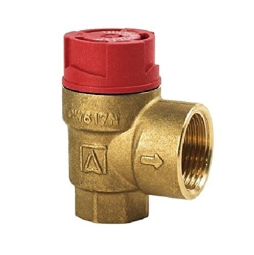 3/4" x 1" Safety Pressure Release Relief Reducing Valve FxF Female 3.0 Bar AFRISO