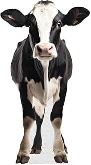 Dairy Cow - Life Size Cardboard Cutout Standup People with Support Standee | Animals -2
