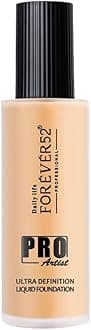 Daily Life Forever52 Pro Artist Ultra Definition Liquid Foundation | Long Lasting, Full Coverage, 24H, Waterproof & Sweatproof, Lightweight Hydrating, Oil-Free Formula - Caramel (BUF011) 60ML