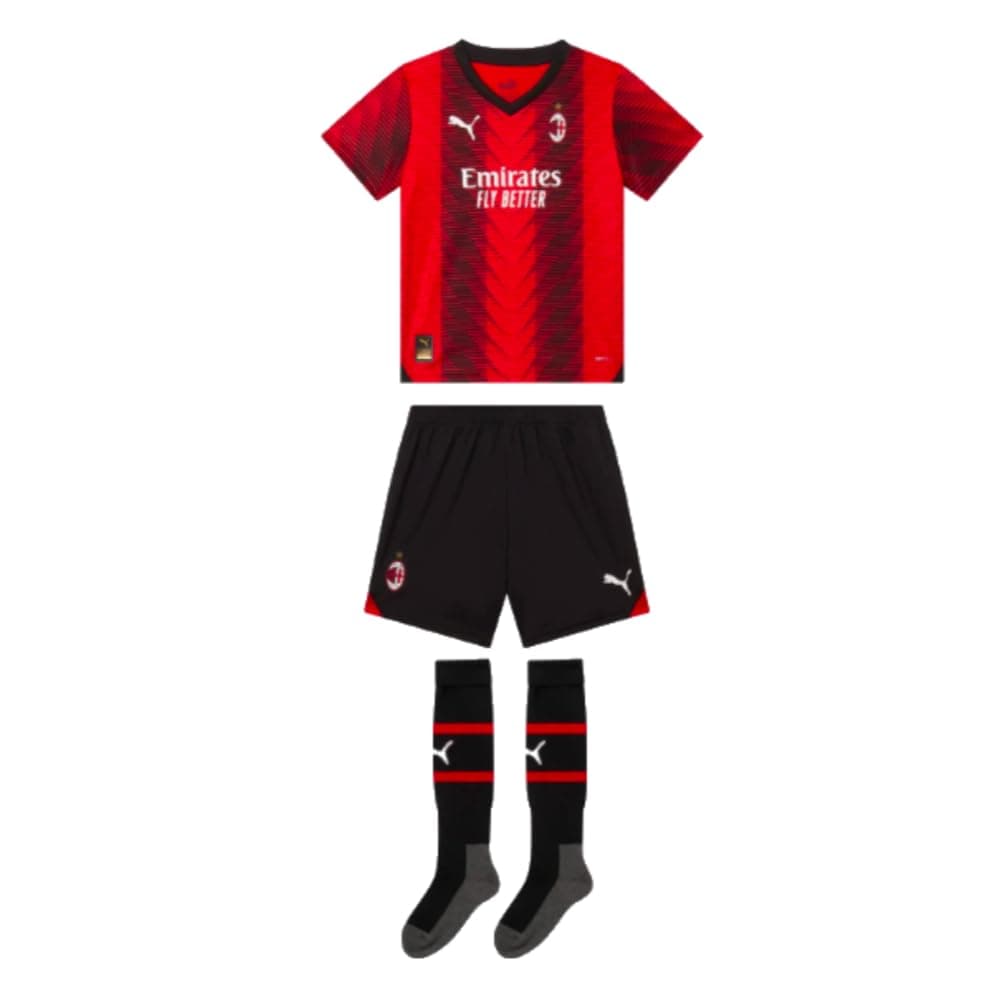PUMA 2023-2024 AC Milan Home Mini Kit