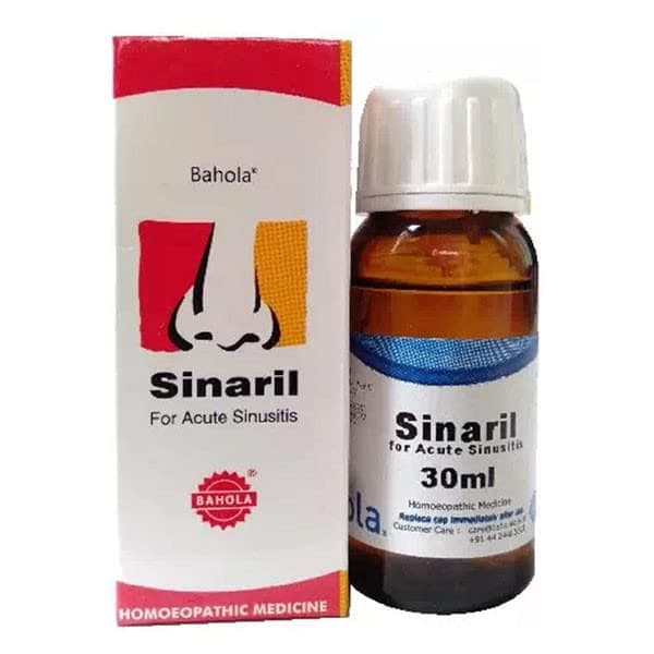 Homoeomeds SINARIL DROPS 30 ML BAHOLA
