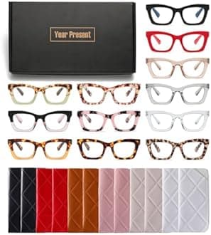 Oprah Style Stylis Women's Reading Glasses Blue Light Blocking Spring Hinge