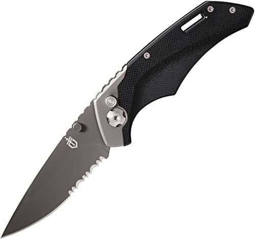 Gerber Contrast, Drop Point Assisted Opening Serrated Edge Box