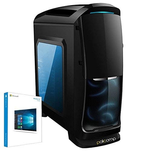 PALICOMP AMD Gaming PC RYZEN 5 5600G 3.9/4.4Ghz - B550 WIFI - 8GB DDR4-240GB SSD - 1TB HDD - Windows 11 - AMD RADEON Graphics - G- FORCE RGB