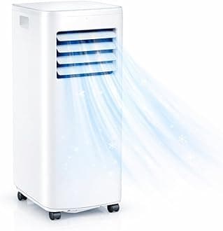 Portable Air Conditioners, 3-in-1 8500 BTU Cooling Unit with Fan & Dehumidifier for Room, Quiet Operation, Cools up to 450 sq.ft, Complete Window Installation Kit for Home Office