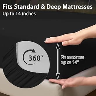 Comforter Set Twin Size, King Queen Black Gold Crown 5 Pcs Bedding for Kids and Adults, Royal Love Bed Sheet Sets with Fitted Sheet Pillowcase & Sham for Bedroom Bed Decor