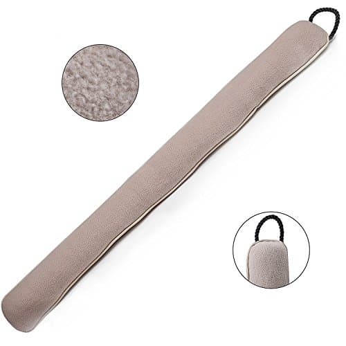 Aserson SR1 Door and Window Draft Stop Cloth Seal, Beige Color 3-Feet Pack of 2