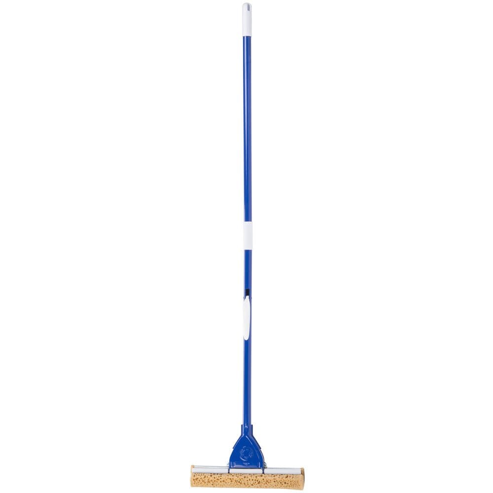 Continental 6012 12 3/4" Hand Squeeze Sponge Wet Mop - Includes Mop Head - Super Absortbent