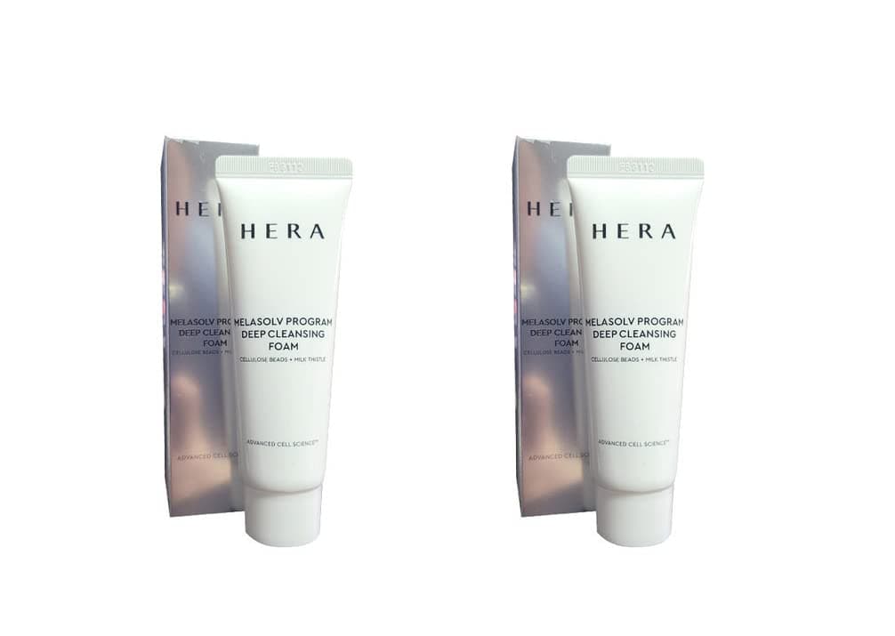 [Hera] Melasove Program Deep Cleansing Foam - Sample Package 2 X 50 ML, Super Saver than Full Size