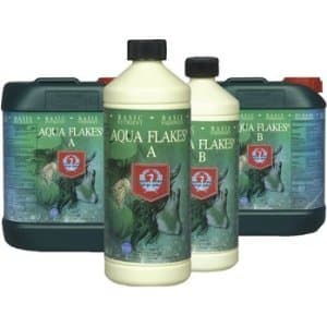 HG AQUA FLAKES A & B 1L for Recirculating Hydroponics for for Quantigo, Mapito, Rockwool, Hydroton