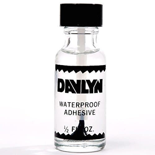 Davlyn Waterproof Adhesive Black Label 1/2oz (0.5 oz, Black)