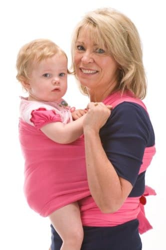 Original Sleepy Wrap Baby Carrier (Dark Pink)