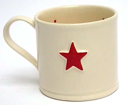Deliverance County Stoneware Large Mug Star, Red