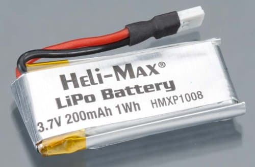 Heli Max LiPo 1S 3.7V 200mAh Axe 100 CP HMXP1008