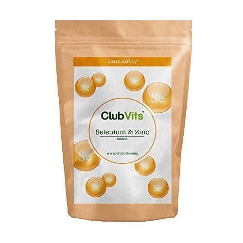 Club Vits 100ug Selenium and 2mg Zinc, 365 Tablets