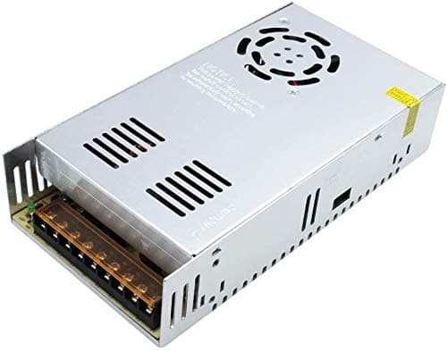 24V 16.5A 400W, DC Universal Regulated Switching Power Supply, 110/220V AC to DC 24 Volt LED Driver, Converter, Transformer for LED Strip Light, CCTV, Computer Project, 3D Printer