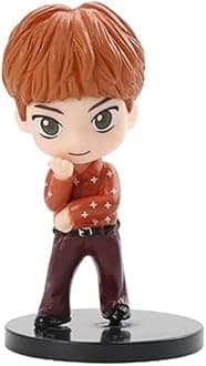Kawaii Kart | BTS Tiny Tan Dynamite Figure - Jin | Cute and Quirky BTS Toy Gift Statue Merchandise for Kids and Kpop Lovers (Height - 7 cm)