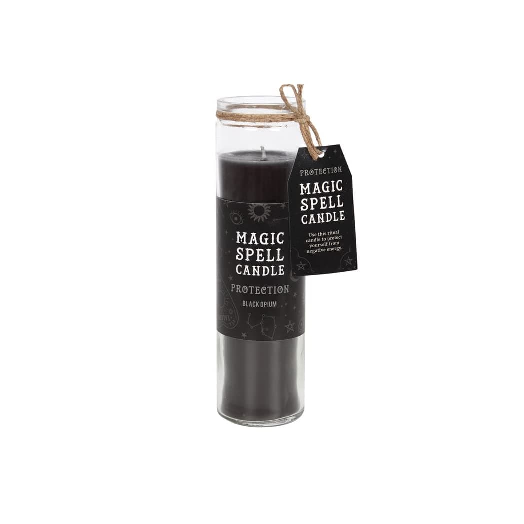 Black Opium Protection Magic Spell Tube Candle