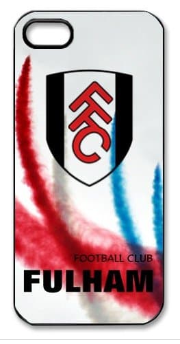 Fulham Logo FC HD image case cover for iphone 5 black A Nice Present