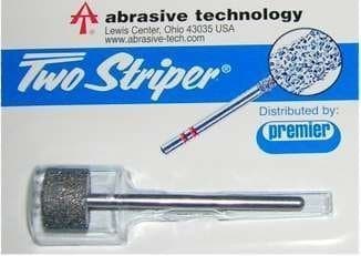 Premier Two Striper PBS Podiatry Small Cylinder Diamond Bur 2026045
