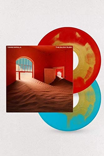 The Slow Rush - Exclusive Limited Edition Red With Gold & Light Blue With Gold Colored 180 Gram 2x Vinyl LP [Condition-VG+NM]