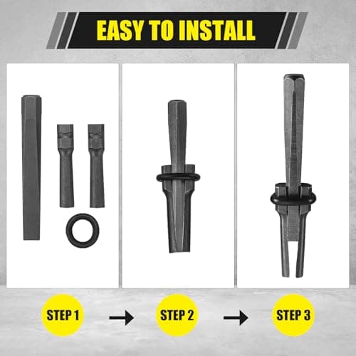 FLK Tech 5/8" Plug Wedges and Feather Shims Concrete Rock Stone Splitter Hand Tools 16mm (8, 5/8")