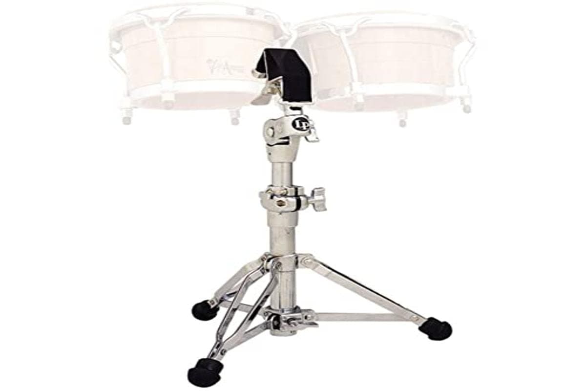 Latin Percussion Bongo Stand Seated Play