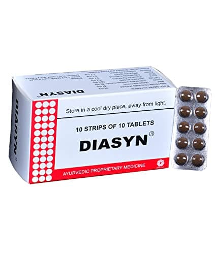 - Diasyn 10×10 Tabs – For Diarrhea & Dysentery