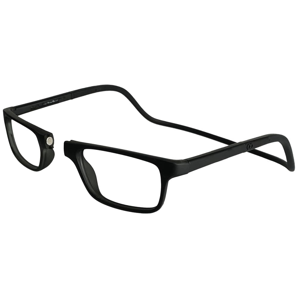 Clic Magnetic Reading Glasses by Slastik, Computer Readers, Foldable Band, Replaceable Lens, Adjustable Temples, Nashi (S-XL)
