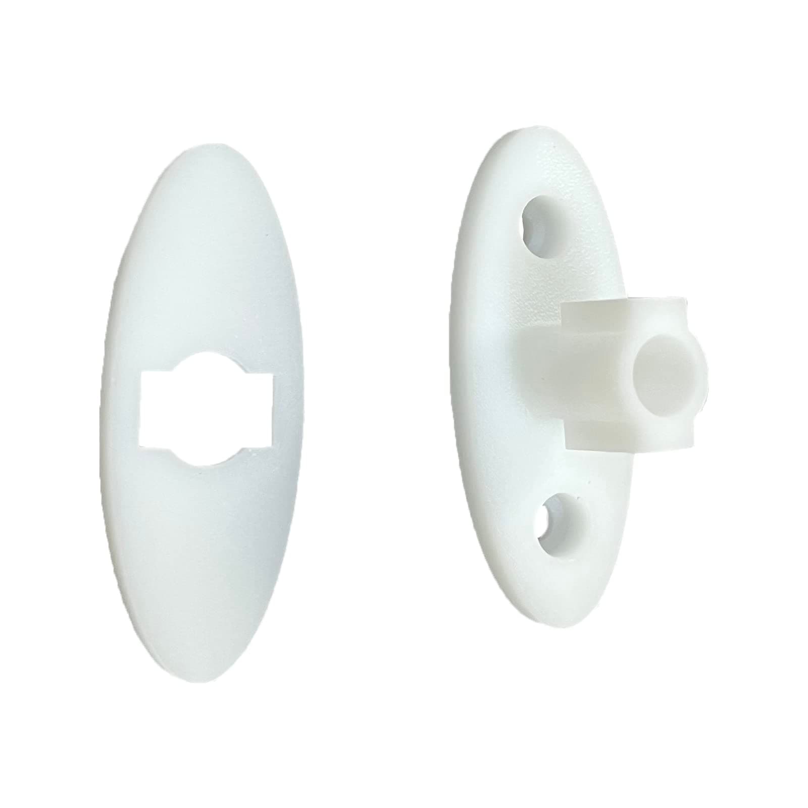 TEYOUYI Mobile Attachment Connector Piece Replacement for 4moms mamaRoo, Toy Bar Conversion Attachment for Model 1037 Toy Holder for Mamaroo,Toy Bar Attachment Point and a Spacer,White