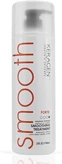 Brazilian Smoothing Keratin Hair Treatment | Sulfate-Free Blowout System for Dry, Damaged, Curly, or Frizzy Hair | Forte Formula | Medium to Coarse Hair | 32 Oz