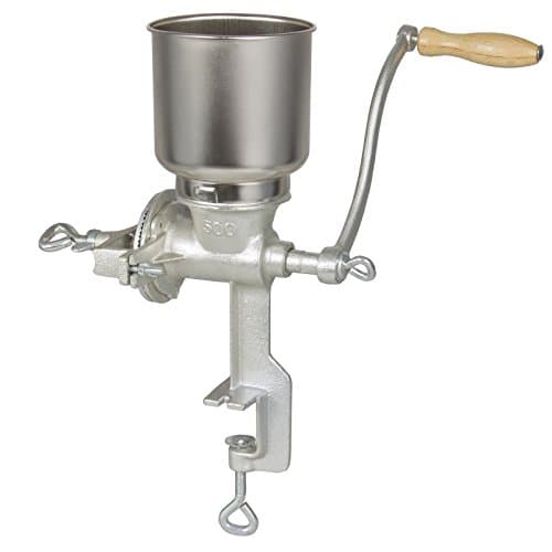 Corn Wheat Grinder Cast Iron Big Hopper Grain Grinder Manual Home Commercial New