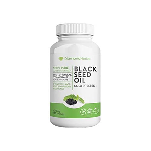 Black Seed Oil Capsules - 100 Softgels - DiamondHerbs