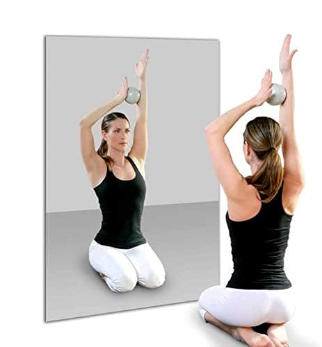 Home Gym Mirror, 48X72 inch, Large Exercise Full Body Mirror for a Martial Art Studio, School Gyms, Fitness, and Yoga Studio, Wall Mounted for Yoga, Bedroom, Dance. -5PCS