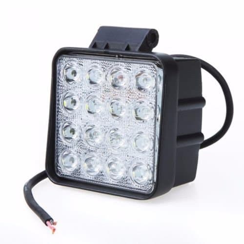 Unionlux 4 Inch 48W LED Work Light for Boat Car Tractor Truck 4x4 SUV ATV Flood 12/24V