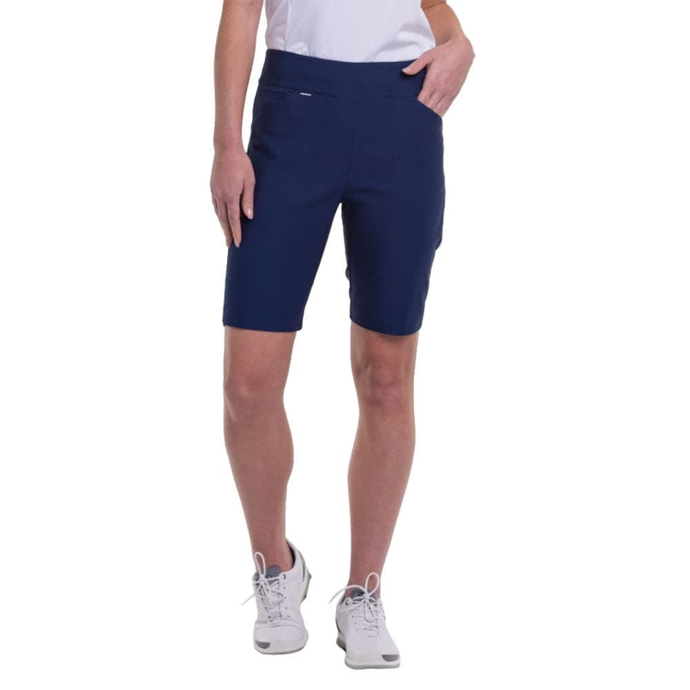 Ep ProWomen's 20" Bermuda Stretch Golf Shorts Navy L