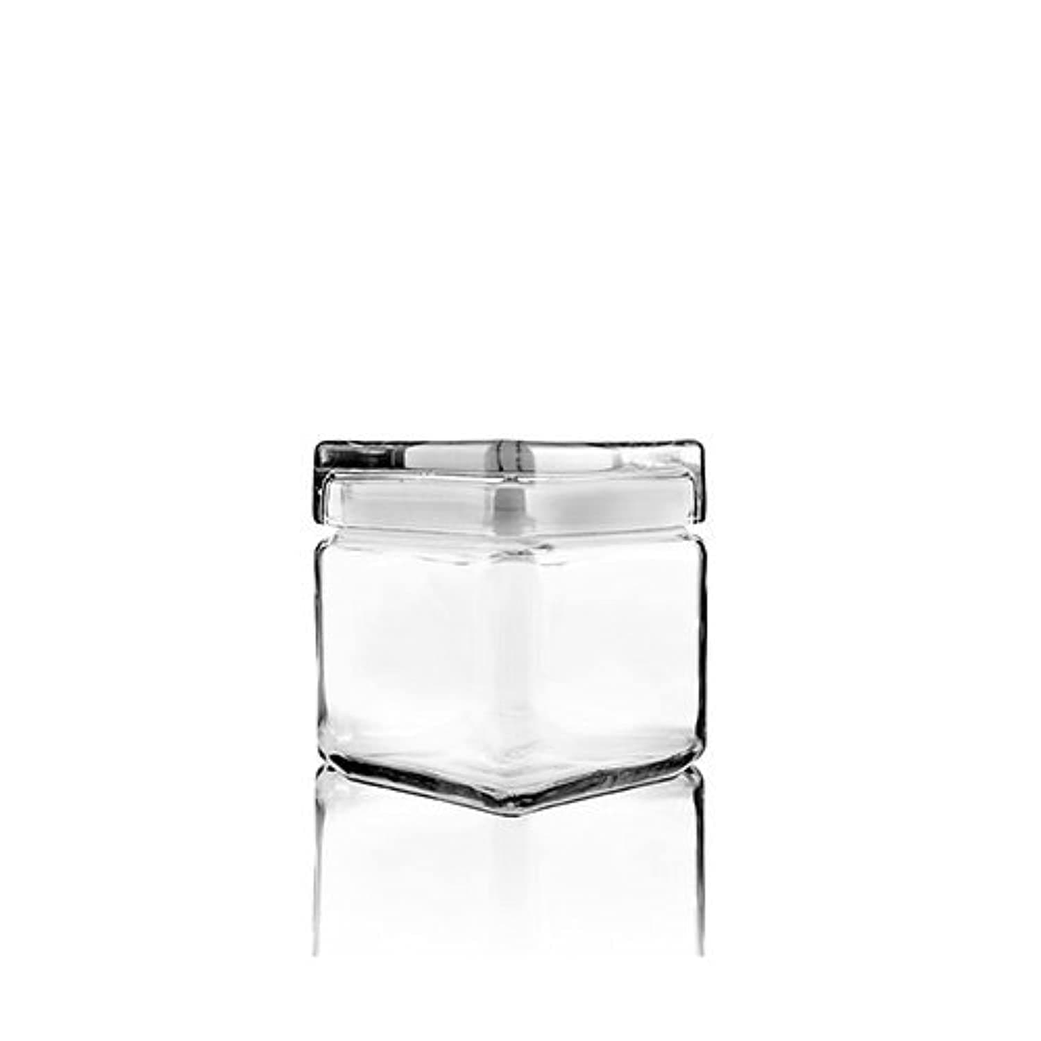 Anchor Hocking Stackable Storage Jar 1.0L Annealed Glass 85587R