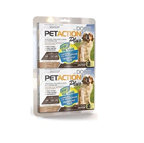 for Dogs, 6 Doses Extra Large Dogs 89-132 Lbs.