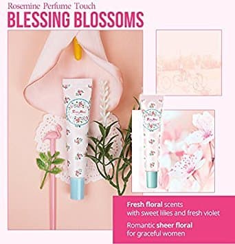 Rose Mine Perfume Touch Gel Perfume 0.44 oz (Blessing Blossoms) [K-Beauty] Easy to Carry Hydrating Light-weight Gel Perfume