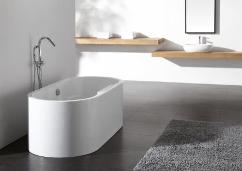 Modern Bathtub - Soaking Bathtub - Freestanding Bathtub - Ignazio 68"