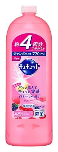 Cuccit dishwashing Detergent Vitamin Berry Scent Refill refilling 770ml (4 Servings) Japan