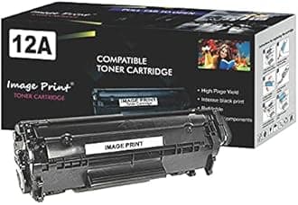 12A / Q2612A Toner Cartridge Compatible with Hp 1010/ 1010W/ 1012/1015/ 1018/1020/ 1022/ 1022N/ 1022Nw/ M1005 MFP Series(Pack 1) Black