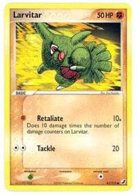 Pokemon - Larvitar (61) - EX Unseen Forces - Reverse Holofoil