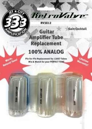 Jetcity RV3X12 3-Pack, Blue: Lower Gain; Amber: Standard Gain and Red: Hi-Gain